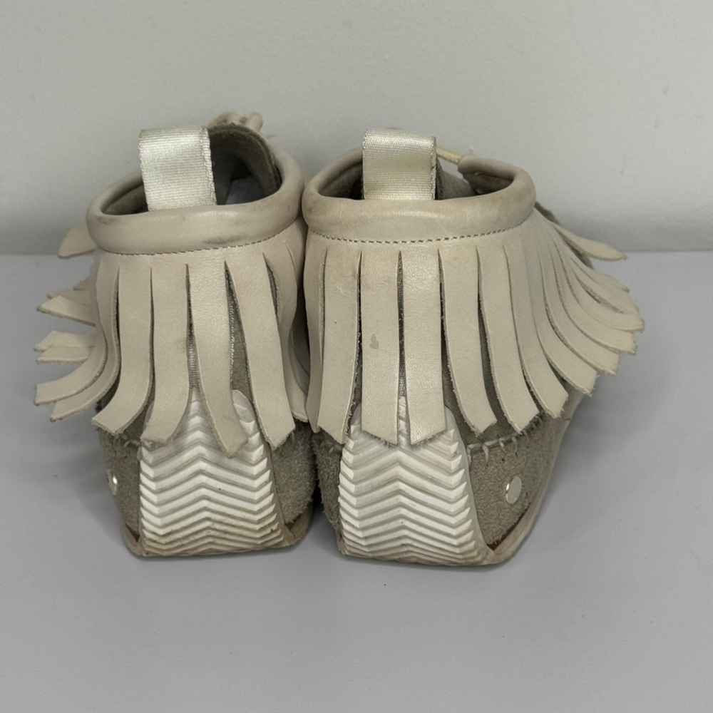 RAG & BONE Fringed Suede and Leather Moccasins Women’s Size 39/9 - Picture 3 of 6